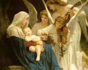 William Adolphe Bouguereau : Song of the Angels